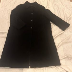 Wool/Cashmere long coat - made in Italy